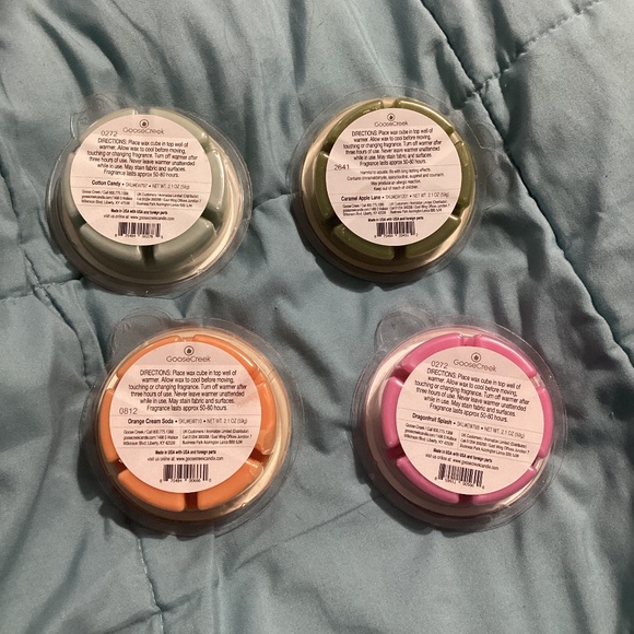 Goose Creek Wax Melts Cotton Candy Caramel Apple Lane Orange Cram Soda Dragonfru - Picture 2 of 3